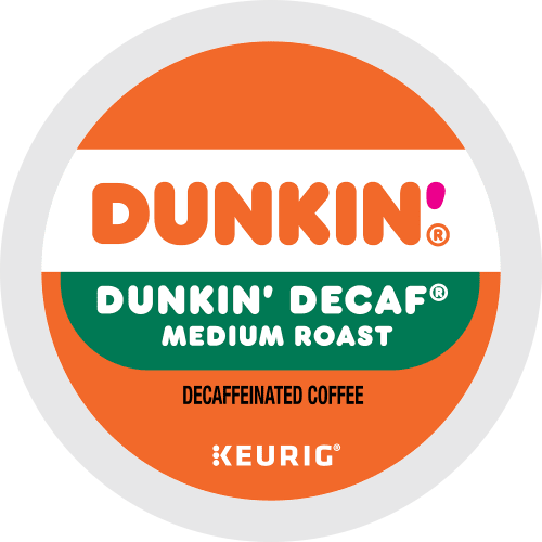 dunkin decaf kcups lid