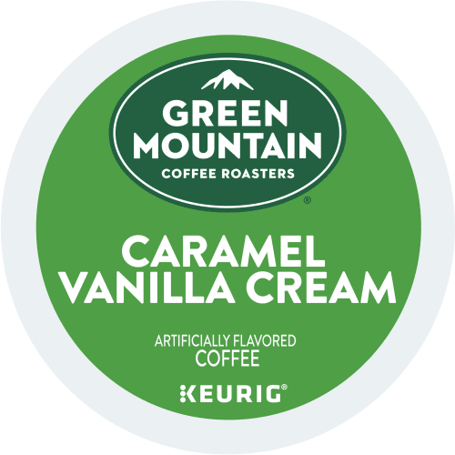 green mountain caramel vanilla cream kcups lid