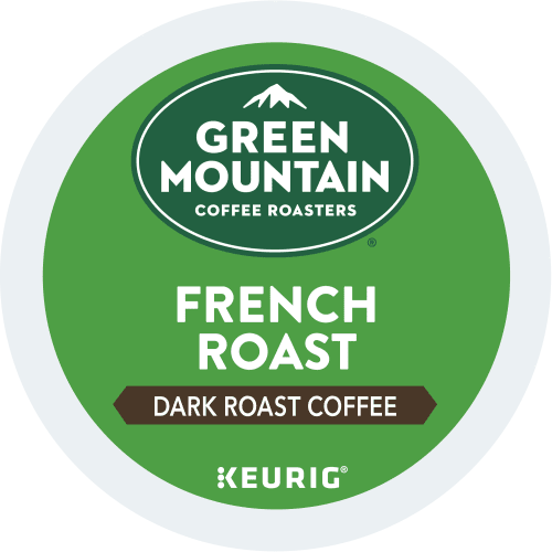 green mountain french roast kcups lid