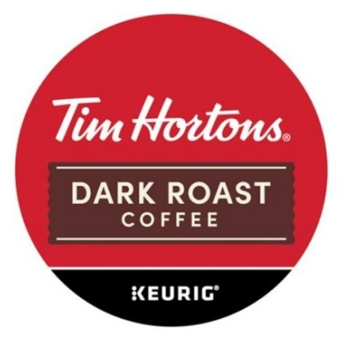 tim hortons dark roast kcups lid