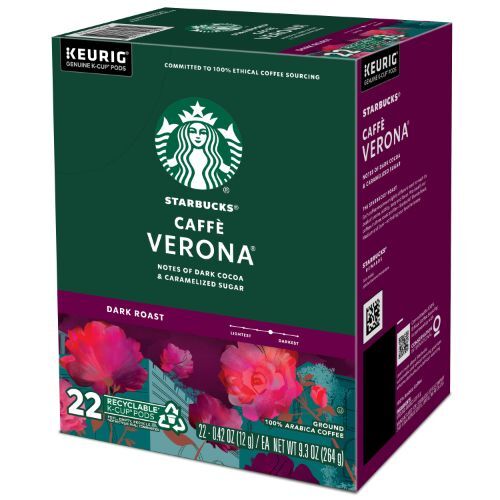 starbucks cafe verona box of 22