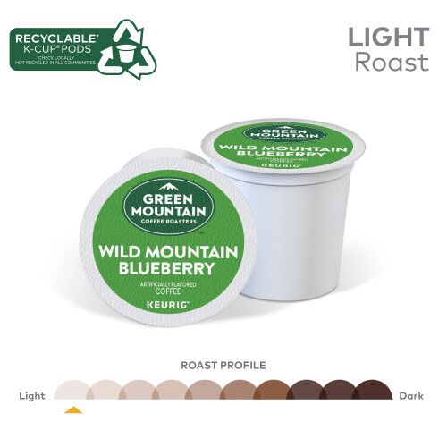 green mountain wild mountain blueberry kcups roasting profile