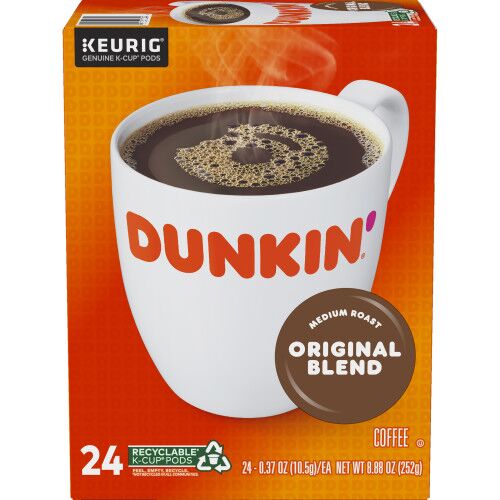 dunkin donuts original blend kcups box of 24
