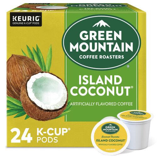 Green Mountain Island Coconut box of 24