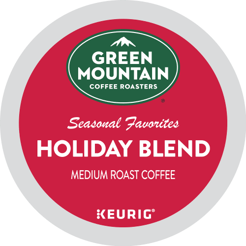 green mountain holiday blend kcups lid